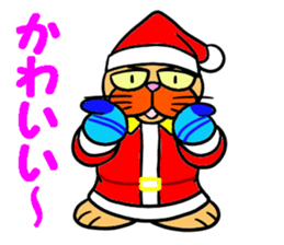 Santa Claus Cat ~ Goodbye Rokusaburo ~ sticker #14114264