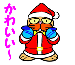 Santa Claus Cat ~ Goodbye Rokusaburo ~ sticker #14114264