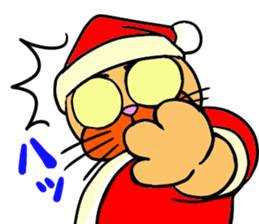 Santa Claus Cat ~ Goodbye Rokusaburo ~ sticker #14114265