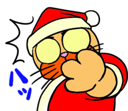 Santa Claus Cat ~ Goodbye Rokusaburo ~ sticker #14114265