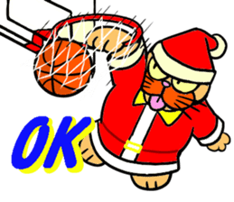 Santa Claus Cat ~ Goodbye Rokusaburo ~ sticker #14114271