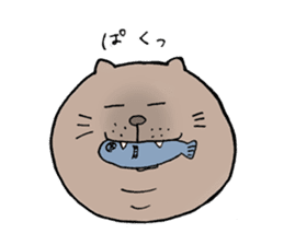 Realizing cats sticker #14114439