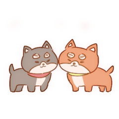 Stickers of Shiba inu 2