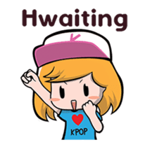 Korea KPOP Fan Girl: Fun Pack (Animated) sticker #14115095