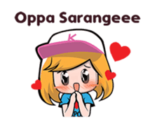 Korea KPOP Fan Girl: Fun Pack (Animated) sticker #14115099