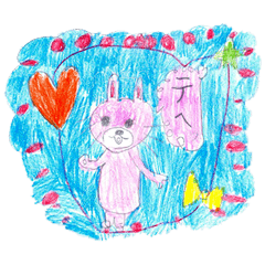 Various cute things stickers.