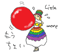 Rainbow Girl 3-Shinjuku2-Chome sticker #14115373