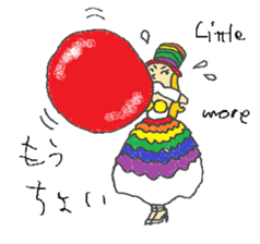 Rainbow Girl 3-Shinjuku2-Chome sticker #14115373