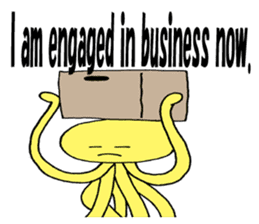 We will contact later! (English) sticker #14115881