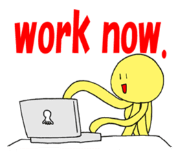 We will contact later! (English) sticker #14115886