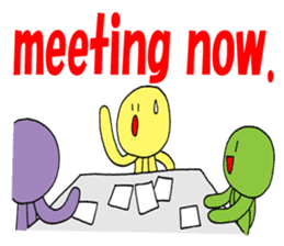 We will contact later! (English) sticker #14115887