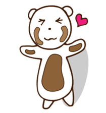 QQ white bear sticker #14116163