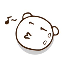 QQ white bear sticker #14116169