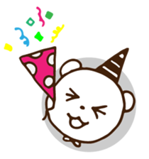 QQ white bear sticker #14116170