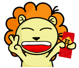 BEN LION CHINESE NEW YEAR STICKER VER.26 sticker #14116304