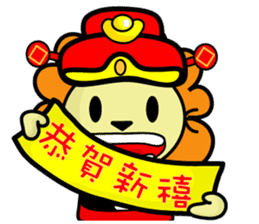 BEN LION CHINESE NEW YEAR STICKER VER.26 sticker #14116306