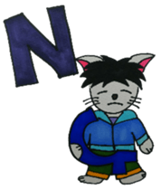 Nyanchan is a cat sticker #14116655