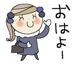 I am a girl ! 4 sticker #14117310