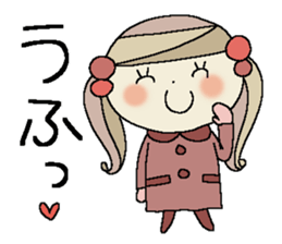 I am a girl ! 4 sticker #14117323