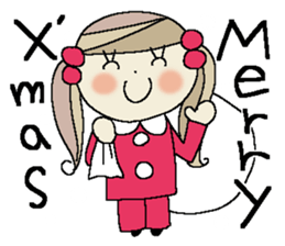 I am a girl ! 4 sticker #14117344