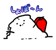 Momongamon_winter sticker #14117691