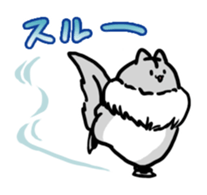 Momongamon_winter sticker #14117692