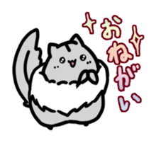 Momongamon_winter sticker #14117694