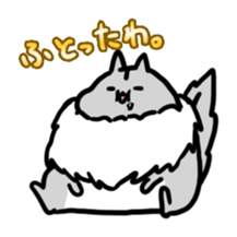Momongamon_winter sticker #14117697