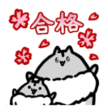 Momongamon_winter sticker #14117698