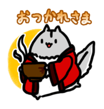 Momongamon_winter sticker #14117708