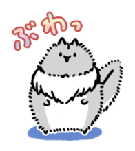 Momongamon_winter sticker #14117711