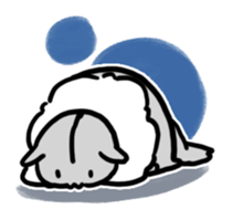 Momongamon_winter sticker #14117713