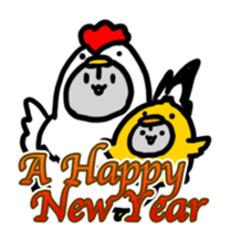 Momongamon_winter sticker #14117719