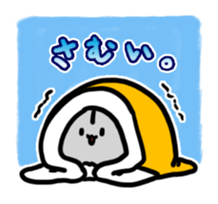 Momongamon_winter sticker #14117722