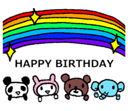 nanaco[30-50yBirthdaymessage] sticker #14117796