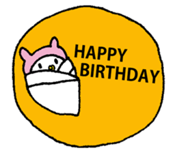 nanaco[30-50yBirthdaymessage] sticker #14117800