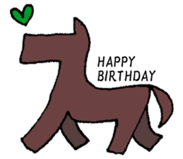 nanaco[30-50yBirthdaymessage] sticker #14117803