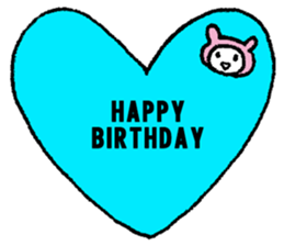 nanaco[30-50yBirthdaymessage] sticker #14117805