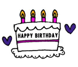 nanaco[30-50yBirthdaymessage] sticker #14117807