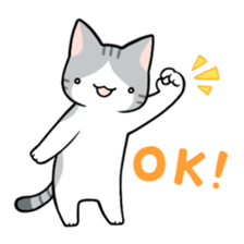 Mr. drunkard cat sticker #14118126
