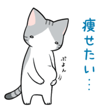 Mr. drunkard cat sticker #14118160