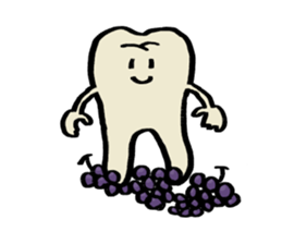 Mari's teeth 4 sticker #14118741