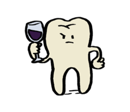 Mari's teeth 4 sticker #14118742