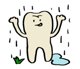 Mari's teeth 4 sticker #14118747