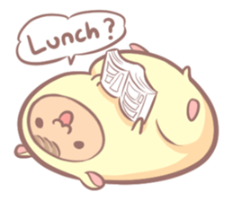 Hammu_What to eat? sticker #14118943