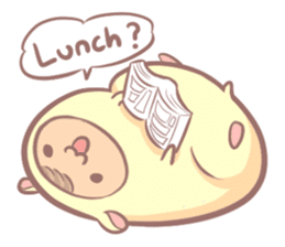 Hammu_What to eat? sticker #14118943