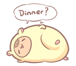 Hammu_What to eat? sticker #14118944