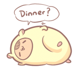 Hammu_What to eat? sticker #14118944