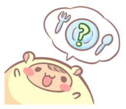 Hammu_What to eat? sticker #14118950