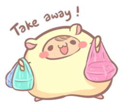 Hammu_What to eat? sticker #14118953